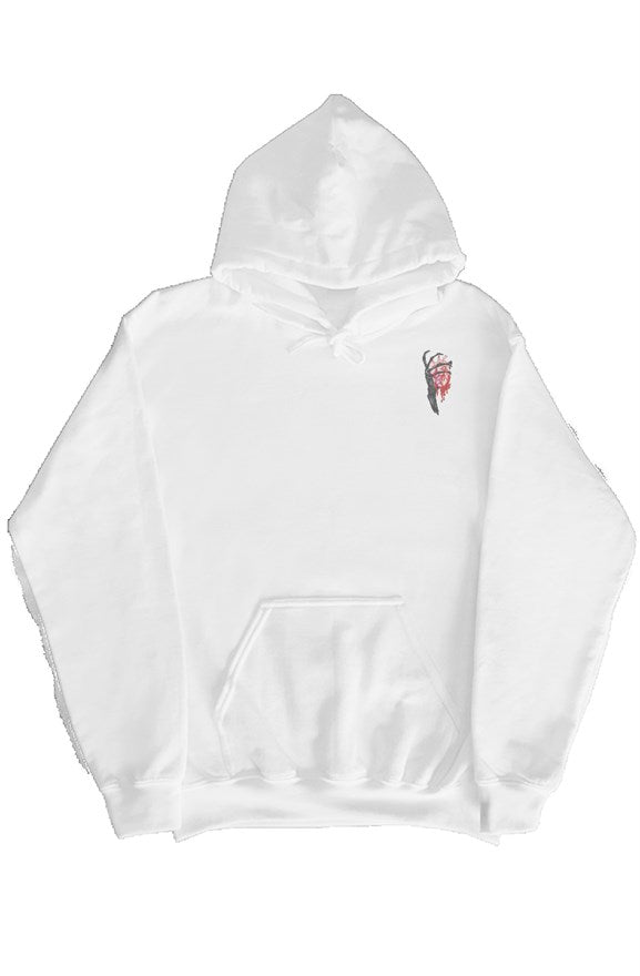 Art is a Vibe Clingy Hoodie (White)