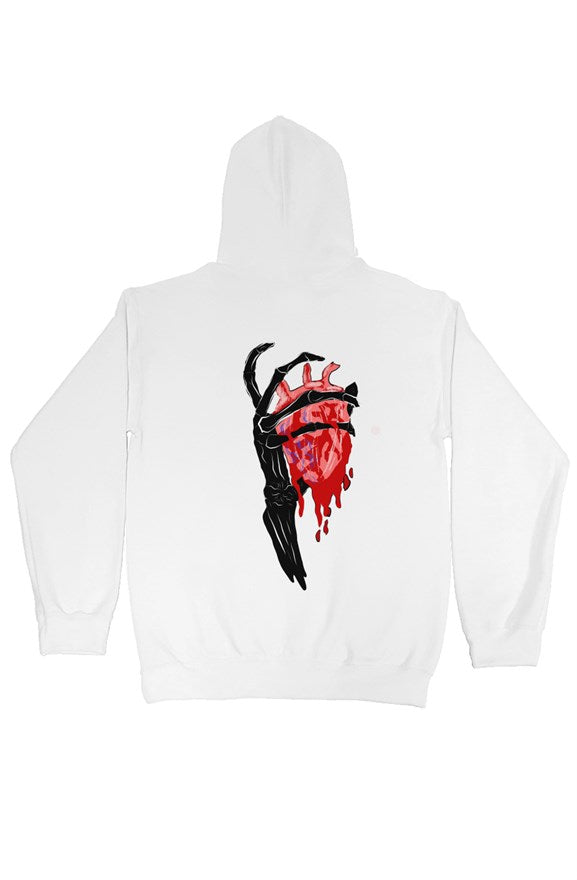 Art is a Vibe Clingy Hoodie (White)